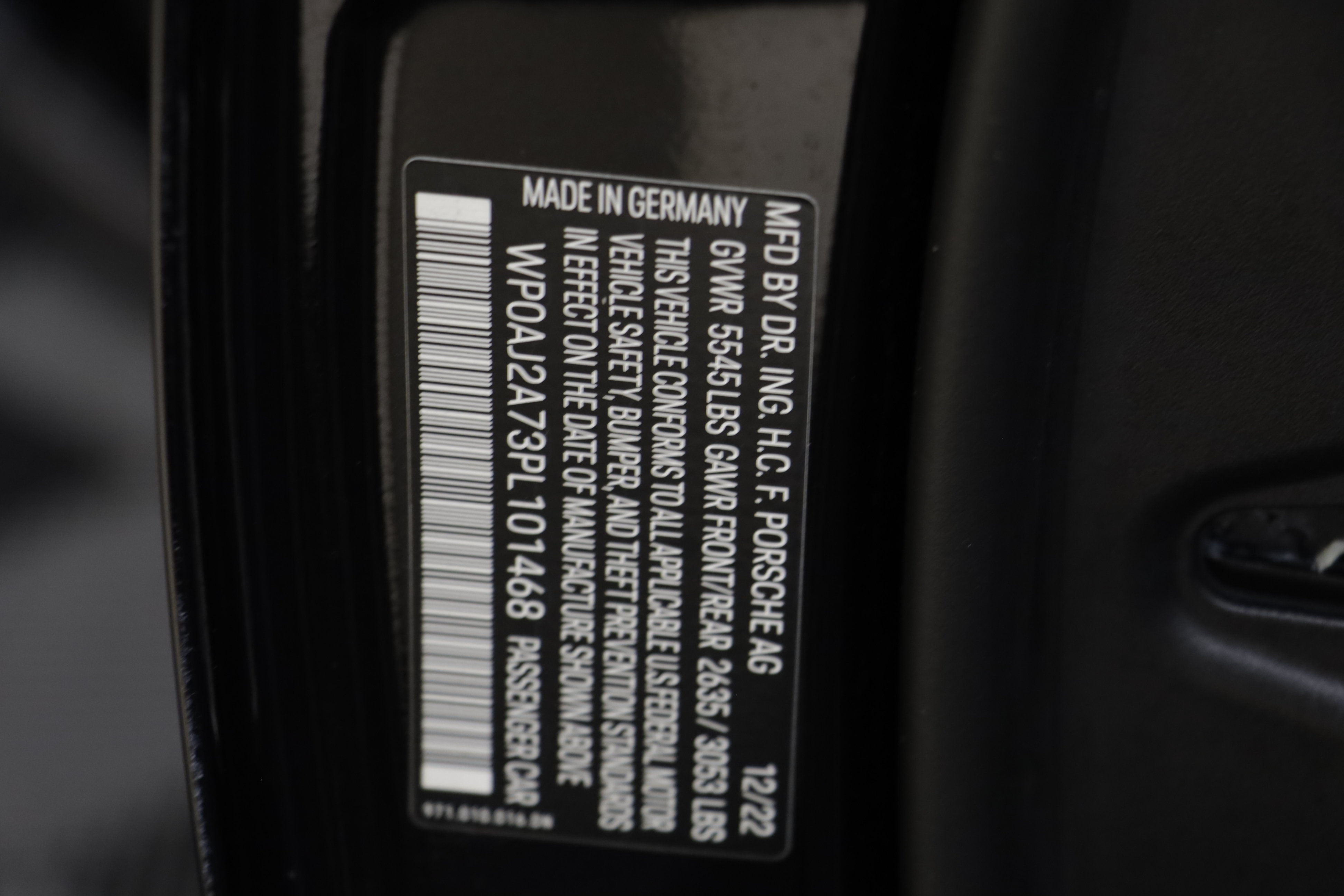 Used 2023 Porsche Panamera Platinum Edition RWD image 24