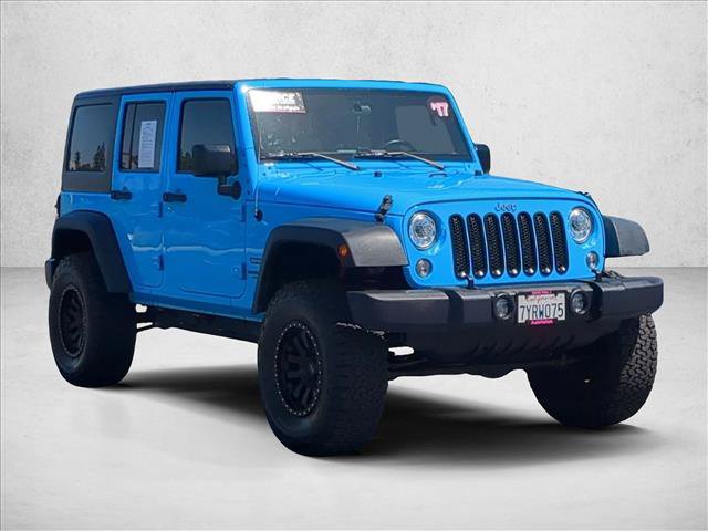 Used 2017 Jeep Wrangler Unlimited Sport w/ Connectivity Group AWD/4WD image 3