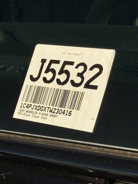 New 2026 Jeep Wrangler Sport image 35