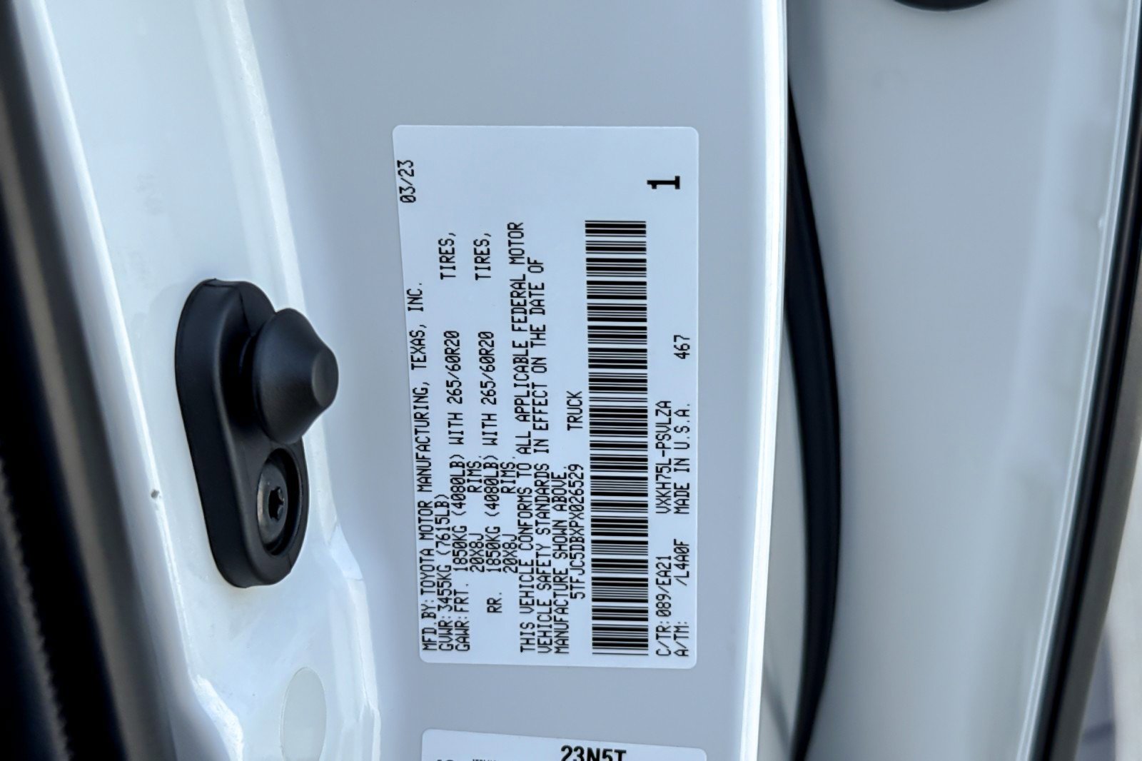 Used 2023 Toyota Tundra Limited image 26