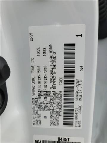 Used 2026 Toyota Tundra SR RWD image 22