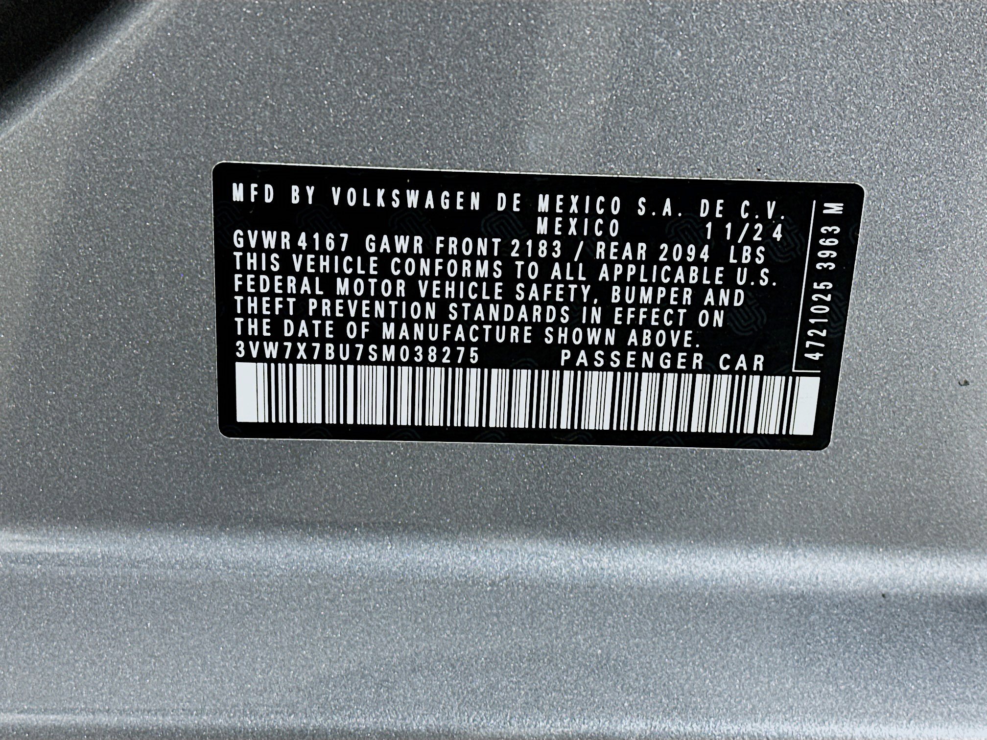 Used 2025 Volkswagen Jetta SE image 12