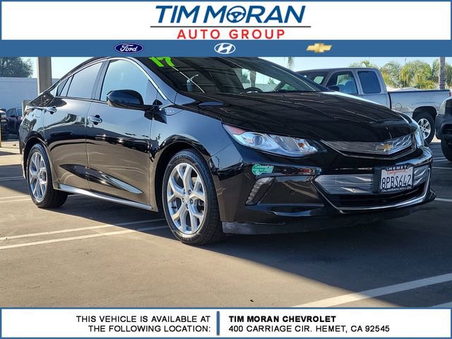 Used 2017 Chevrolet Volt Premier w/ Driver Confidence II Package FWD image 1