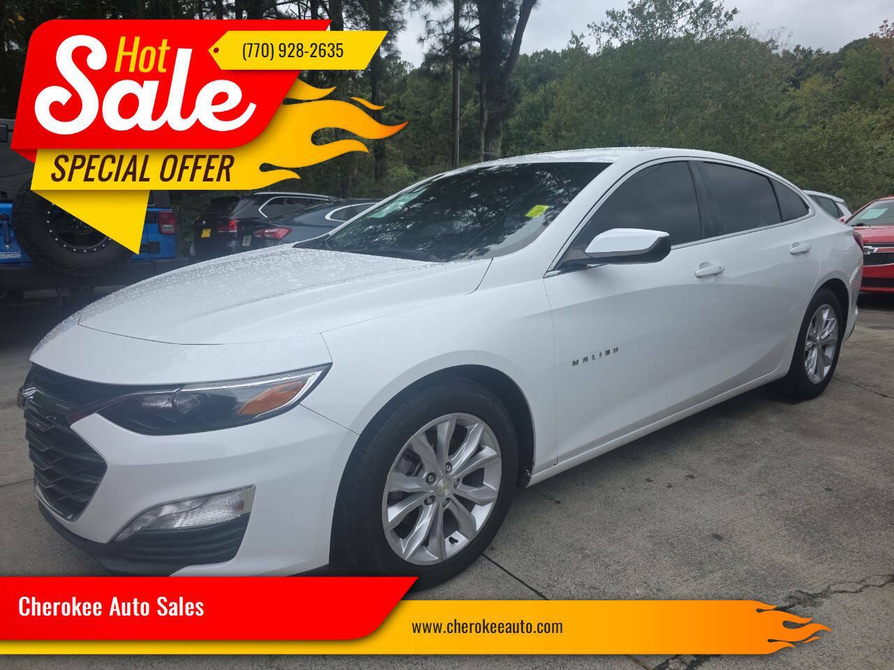 Used 2020 Chevrolet Malibu LT FWD image 1