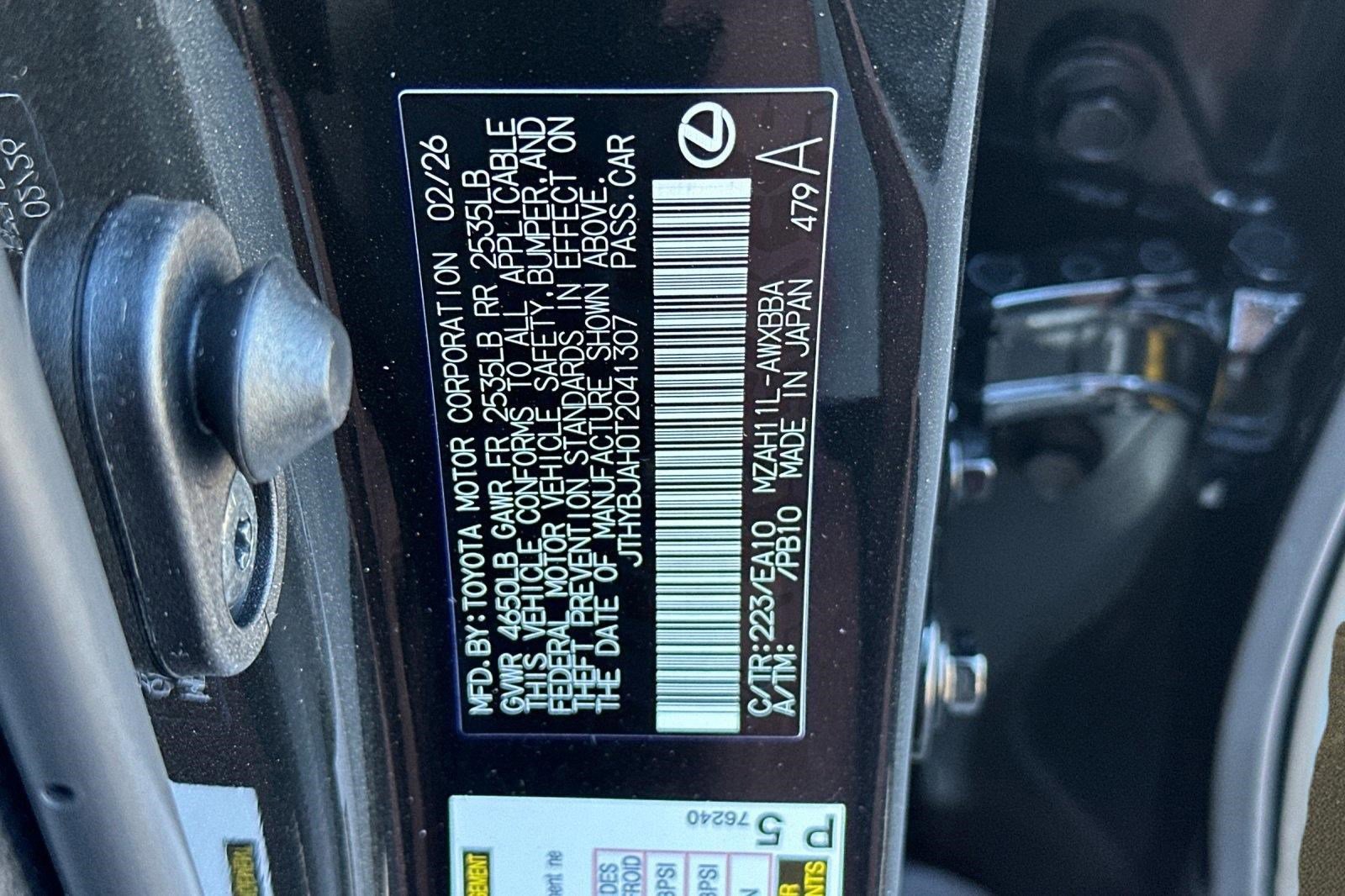 New 2026 Lexus UX 300h FWD image 20