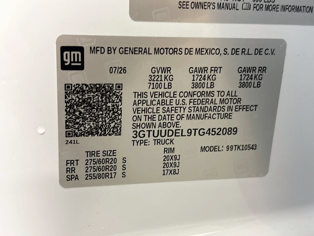 New 2026 GMC Sierra 1500 SLT w/ SLT Premium Plus Package AWD/4WD image 33