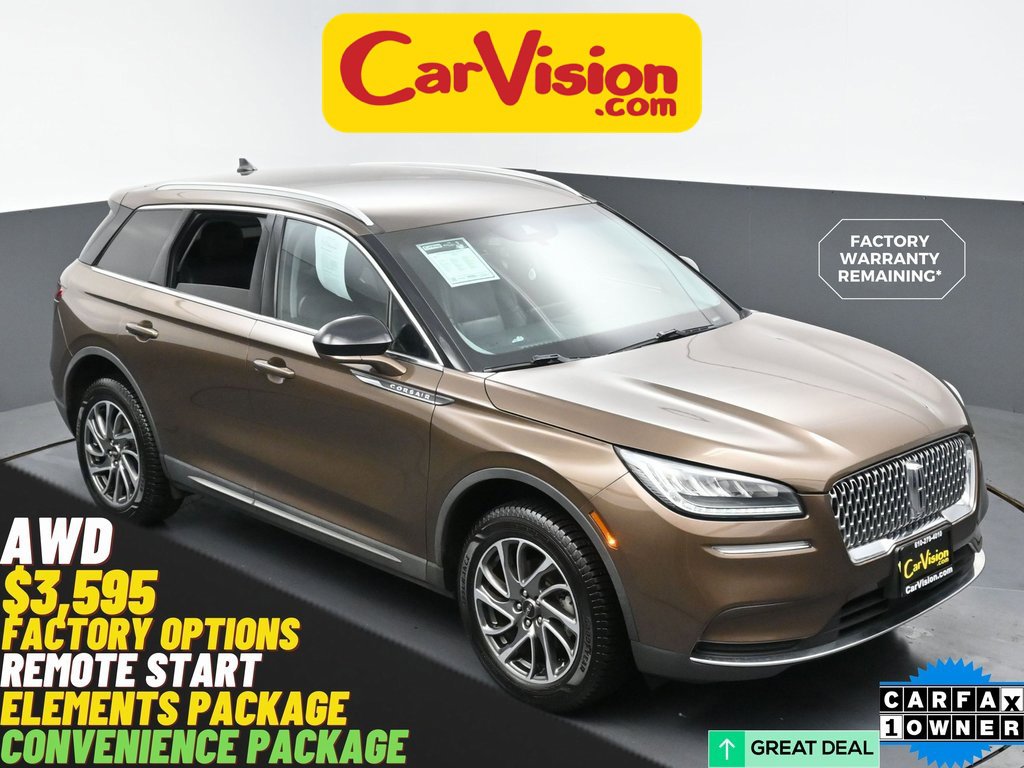 Used 2022 Lincoln Corsair AWD w/ Equipment Group 101A