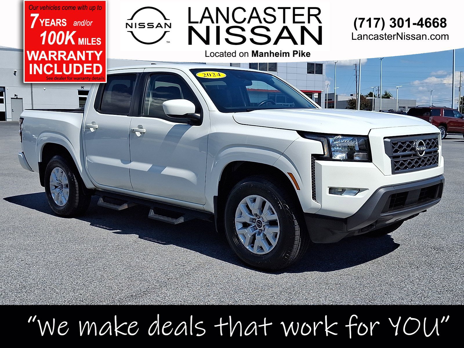 Certified 2024 Nissan Frontier SV w/ SV Convenience Package AWD/4WD image 1