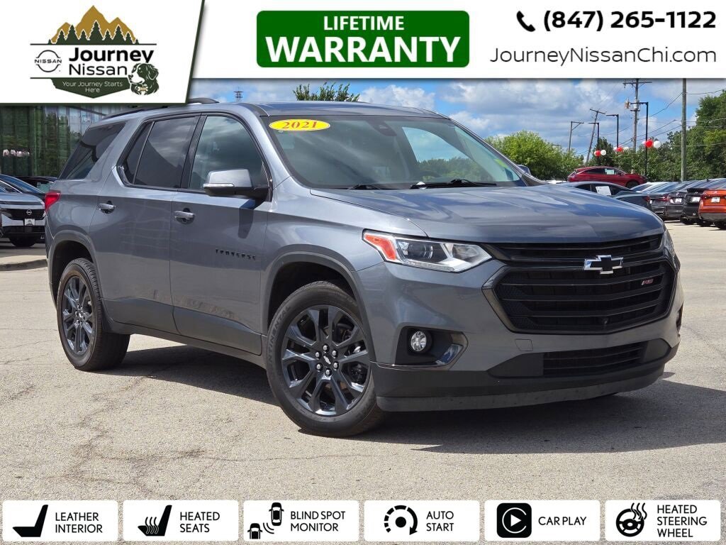 Used 2021 Chevrolet Traverse RS w/ LPO, Floor Liner Package