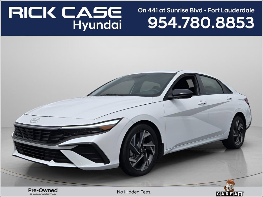 Certified 2025 Hyundai Elantra Sport image 1