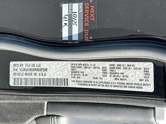 Used 2024 Jeep Grand Cherokee L Limited w/ Luxury Tech Group II image 34