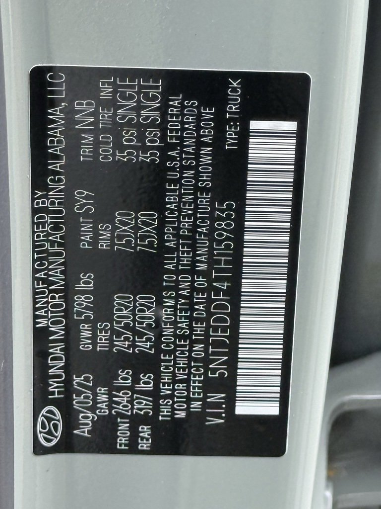 New 2026 Hyundai Santa Cruz Limited image 33