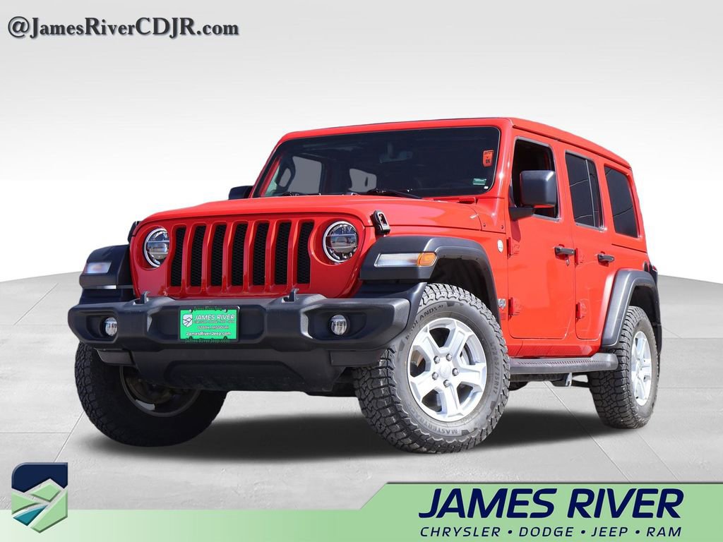 Used 2021 Jeep Wrangler Unlimited Sport w/ Sun And Sound Package