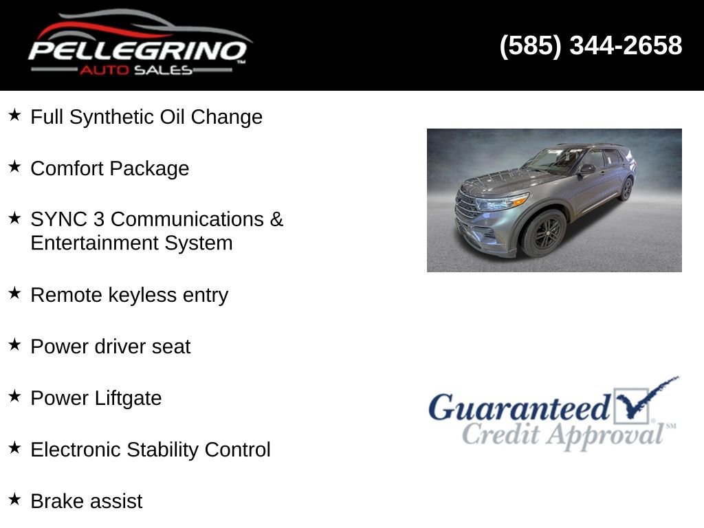 Used 2020 Ford Explorer XLT w/ Comfort Package image 2