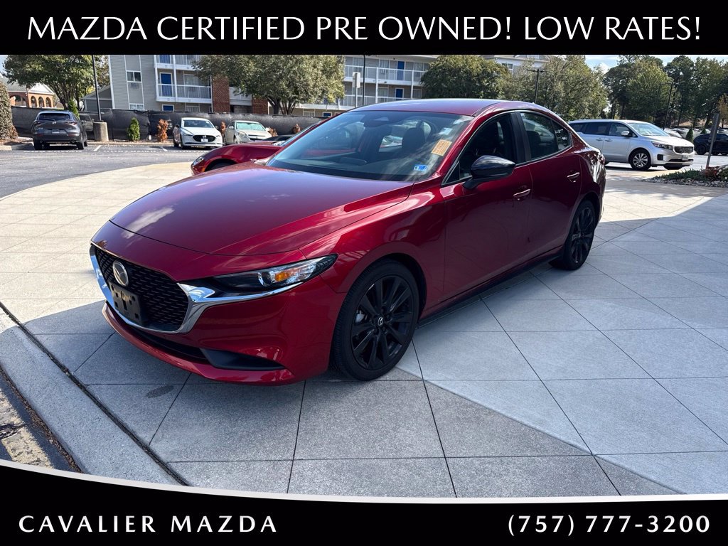 Certified 2025 MAZDA MAZDA3 s FWD image 3