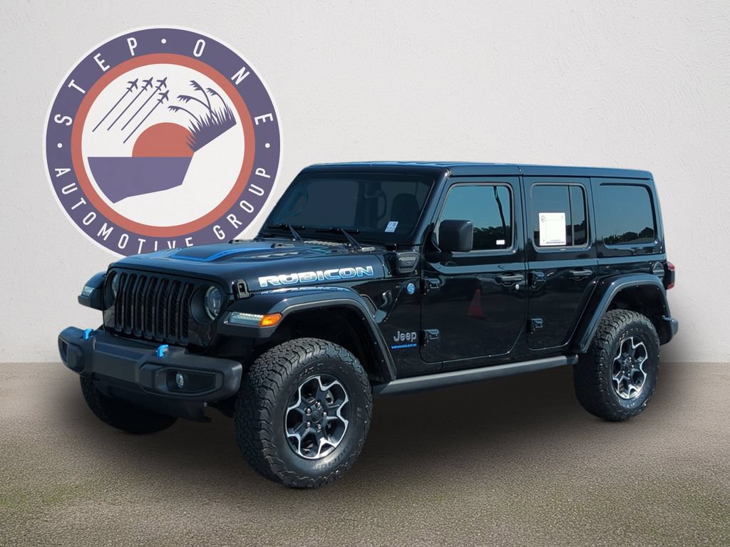 Used 2023 Jeep Wrangler Unlimited Rubicon 4xe w/ Safety Group AWD/4WD image 1