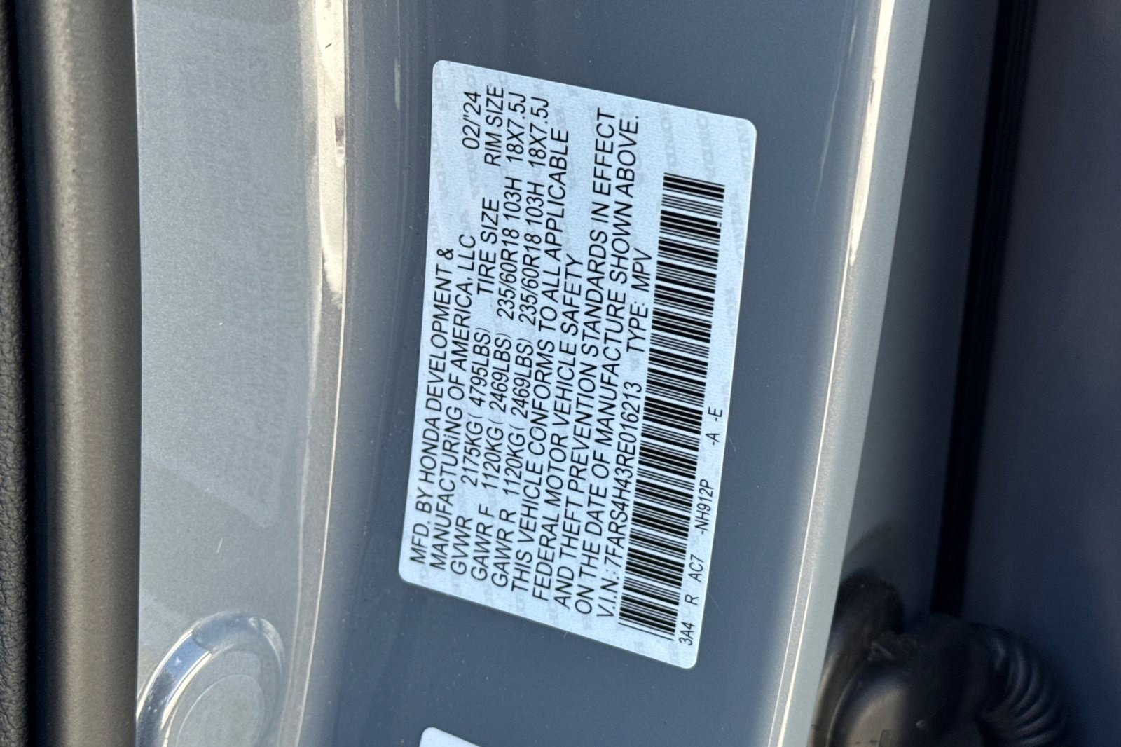 Certified 2024 Honda CR-V EX image 22