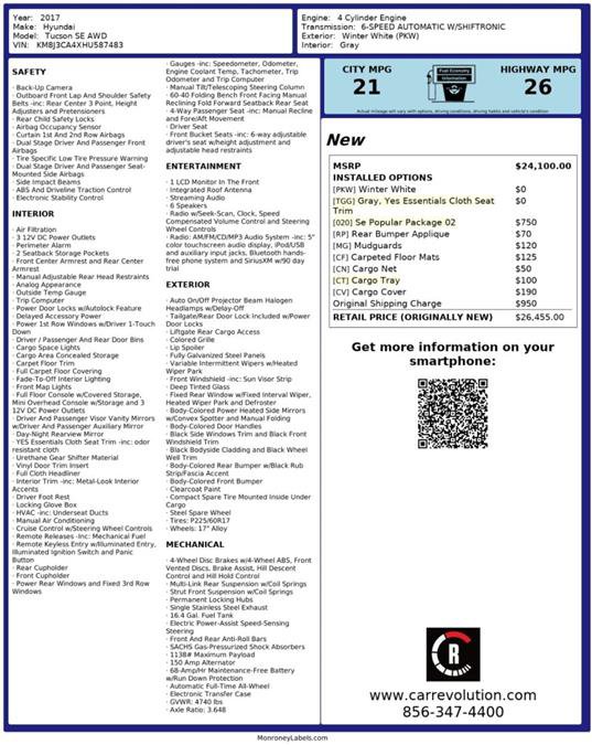 Used 2017 Hyundai Tucson SE image 9
