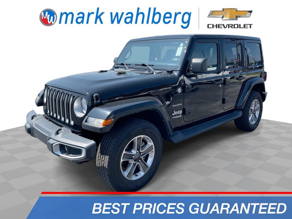 Used 2022 Jeep Wrangler Unlimited Sahara AWD/4WD image 1