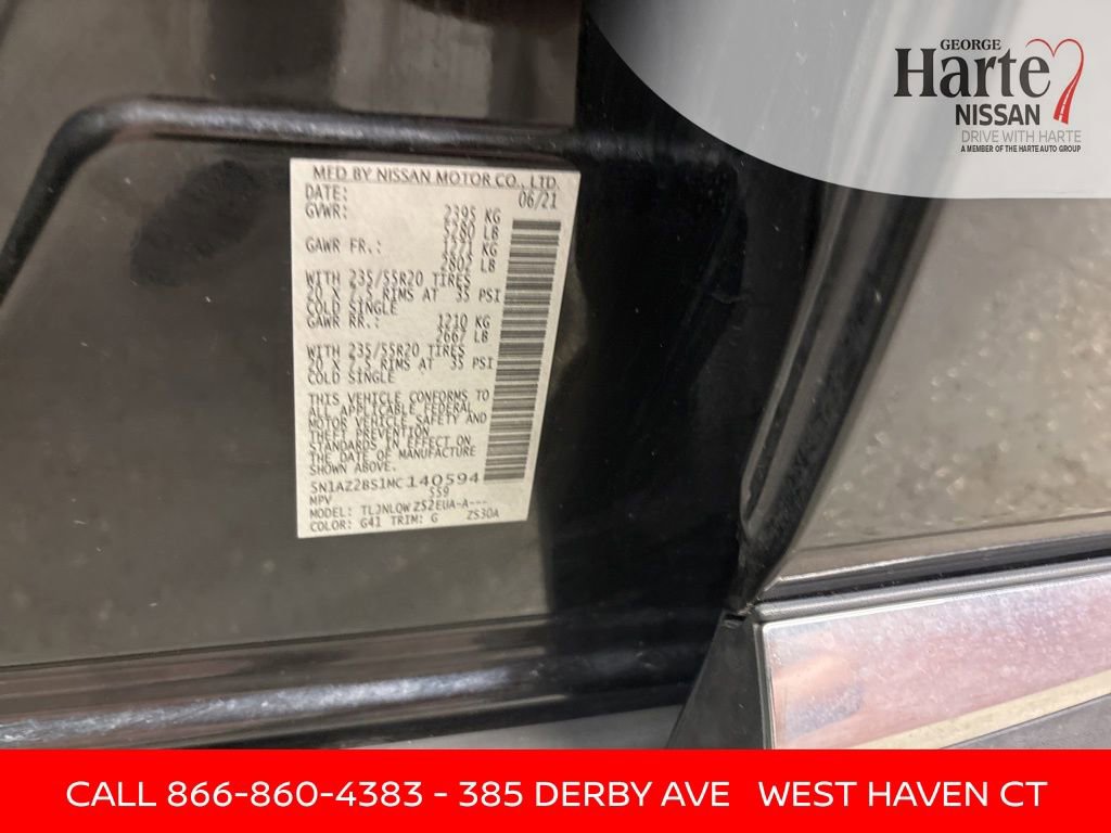 Certified 2021 Nissan Murano SV w/ SV Special Edition Package image 60