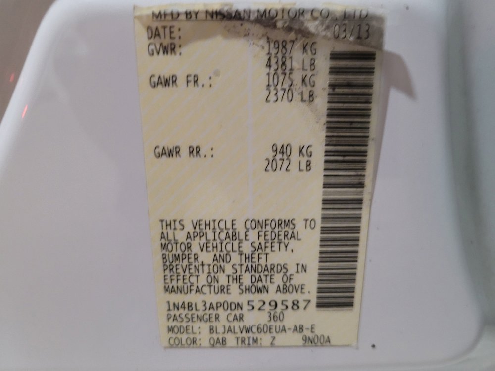 Used 2013 Nissan Altima 3.5 SL w/ Technology Pkg image 33