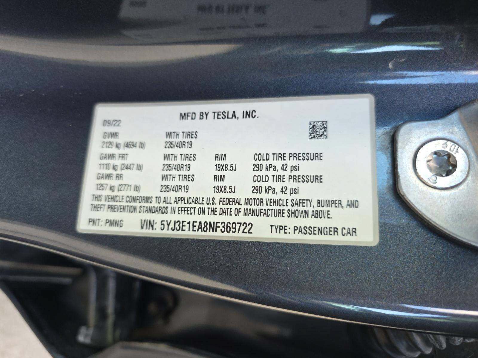 Used 2022 Tesla Model 3 RWD image 20