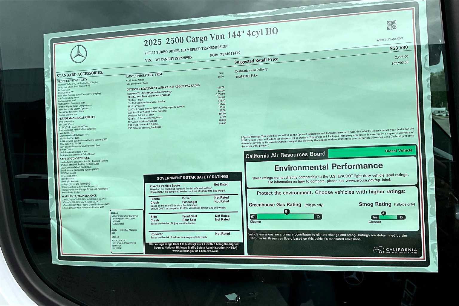 Used 2025 Mercedes-Benz Sprinter 2500 image 17