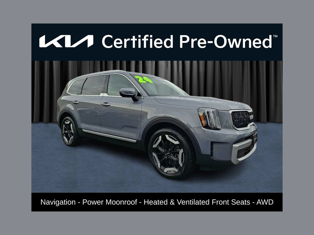 Certified 2024 Kia Telluride EX w/ EX Captain's Chair Package
