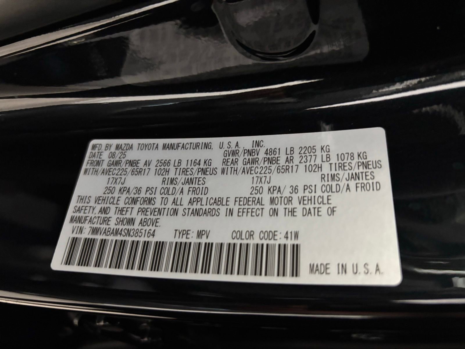 Certified 2025 MAZDA CX-50 AWD 2.5 S w/ Cargo Package image 28