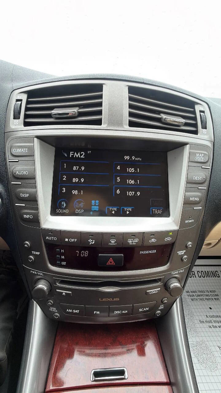 Used 2008 Lexus IS 250 AWD image 10