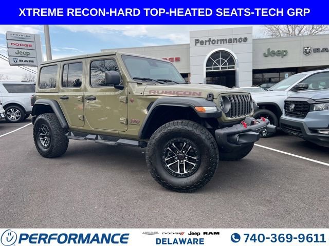 Used 2025 Jeep Wrangler Unlimited Rubicon w/ XTREMEE 35" Tire Package