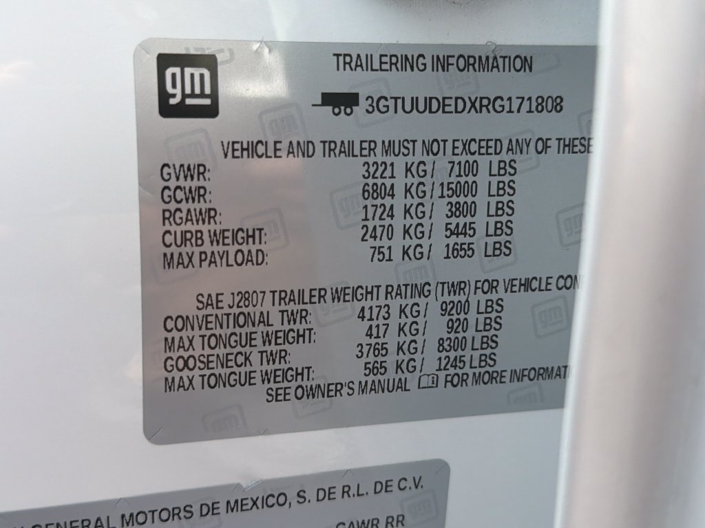 Certified 2024 GMC Sierra 1500 SLT w/ SLT Premium Plus Package AWD/4WD image 35