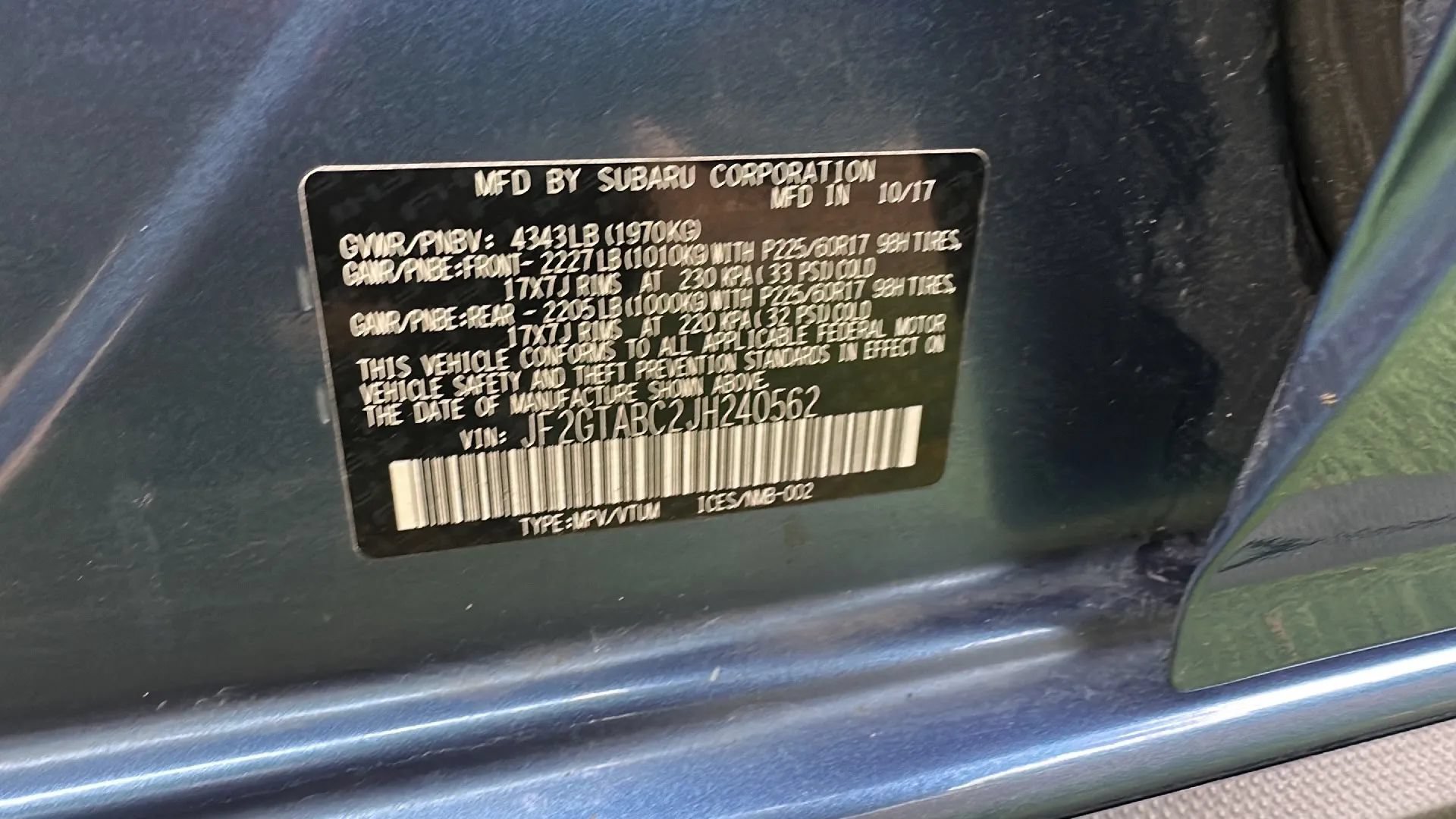 Used 2018 Subaru Crosstrek 2.0i Premium AWD/4WD image 38