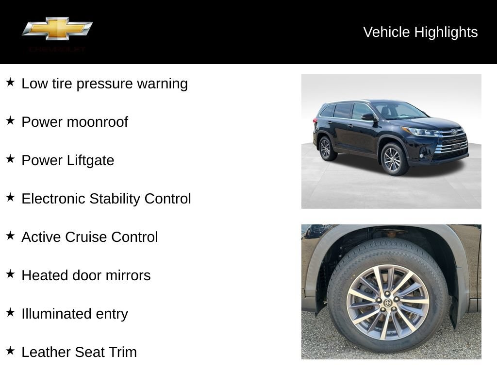 Used 2019 Toyota Highlander XLE AWD/4WD image 17