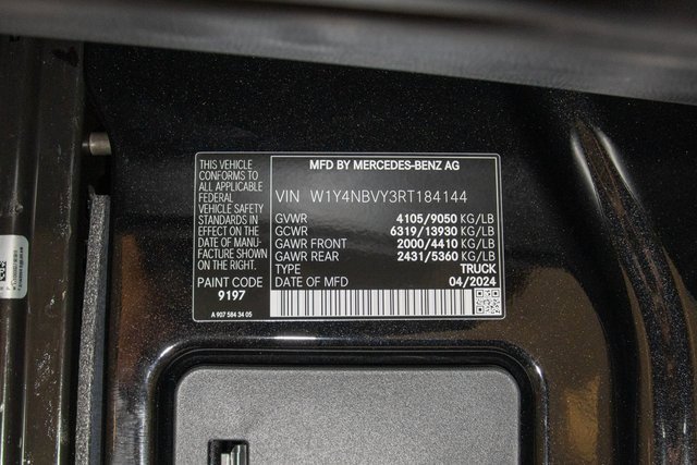 Used 2024 Mercedes-Benz Sprinter 144 Cargo image 7