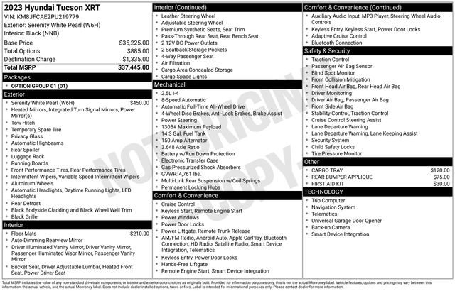 Used 2023 Hyundai Tucson XRT image 10