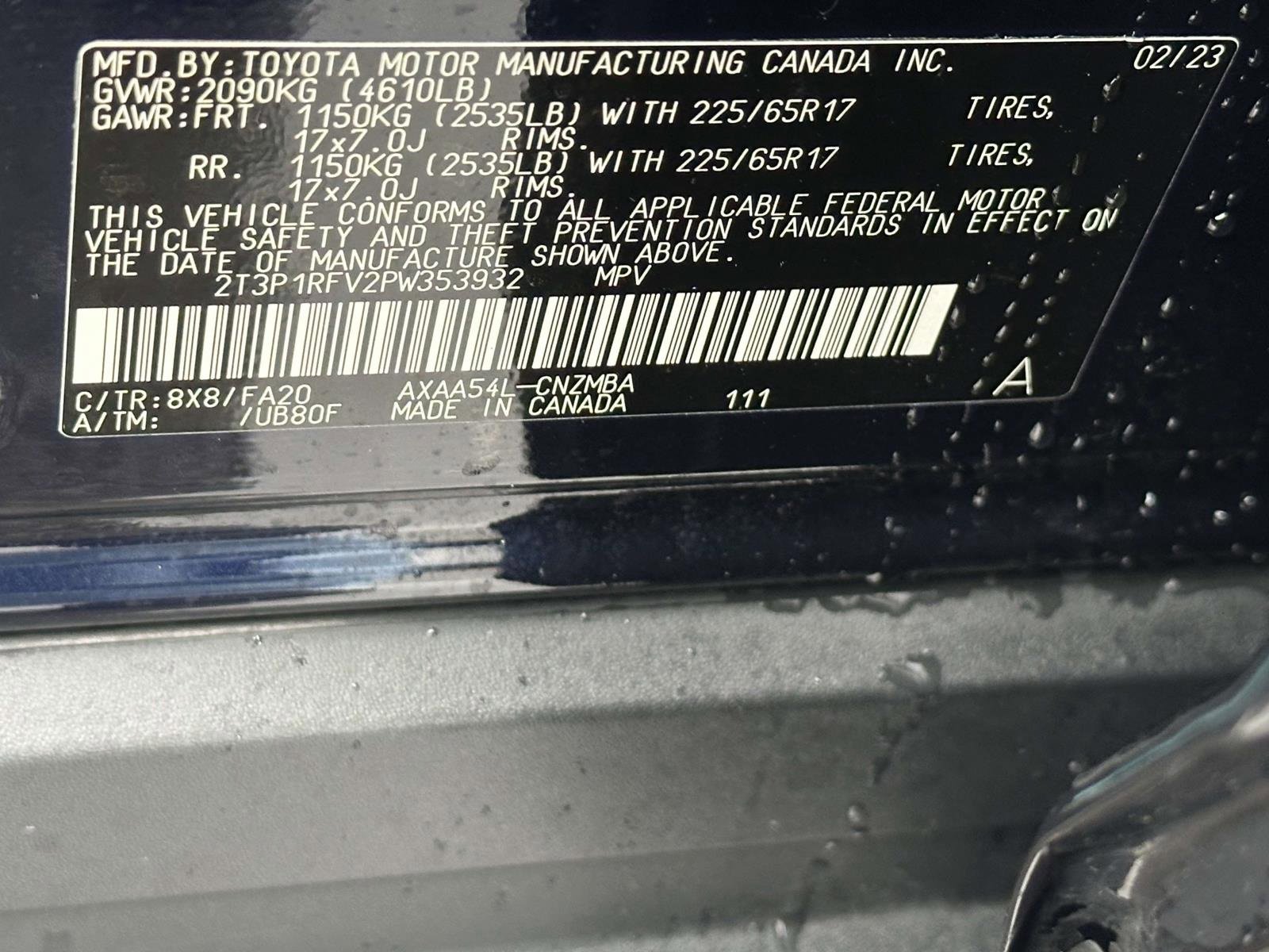 Used 2023 Toyota RAV4 XLE w/ Convenience Package image 28