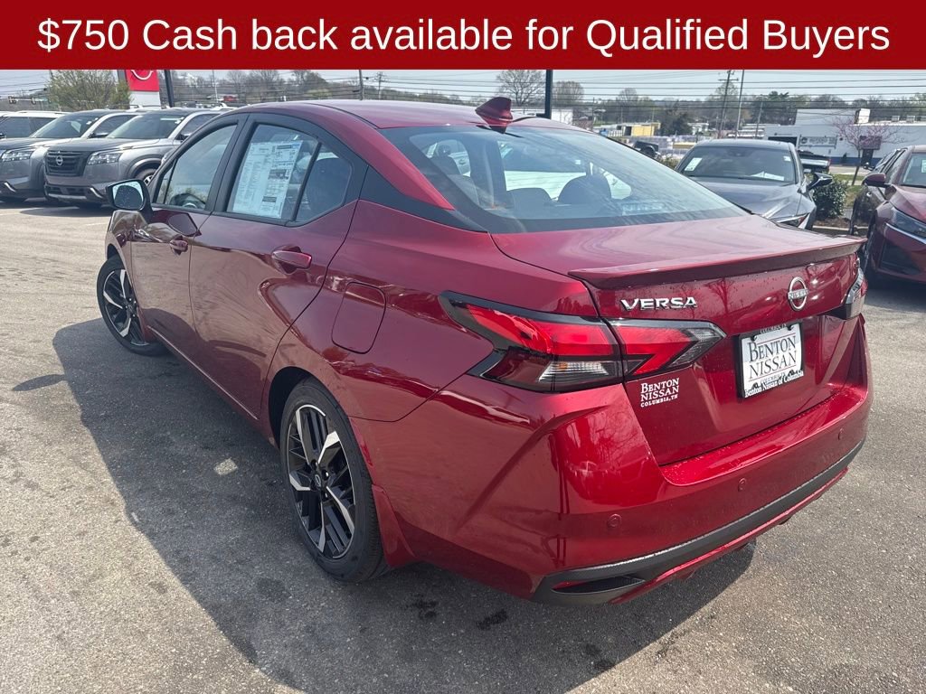 New 2025 Nissan Versa SR w/ Trunk Package FWD image 6