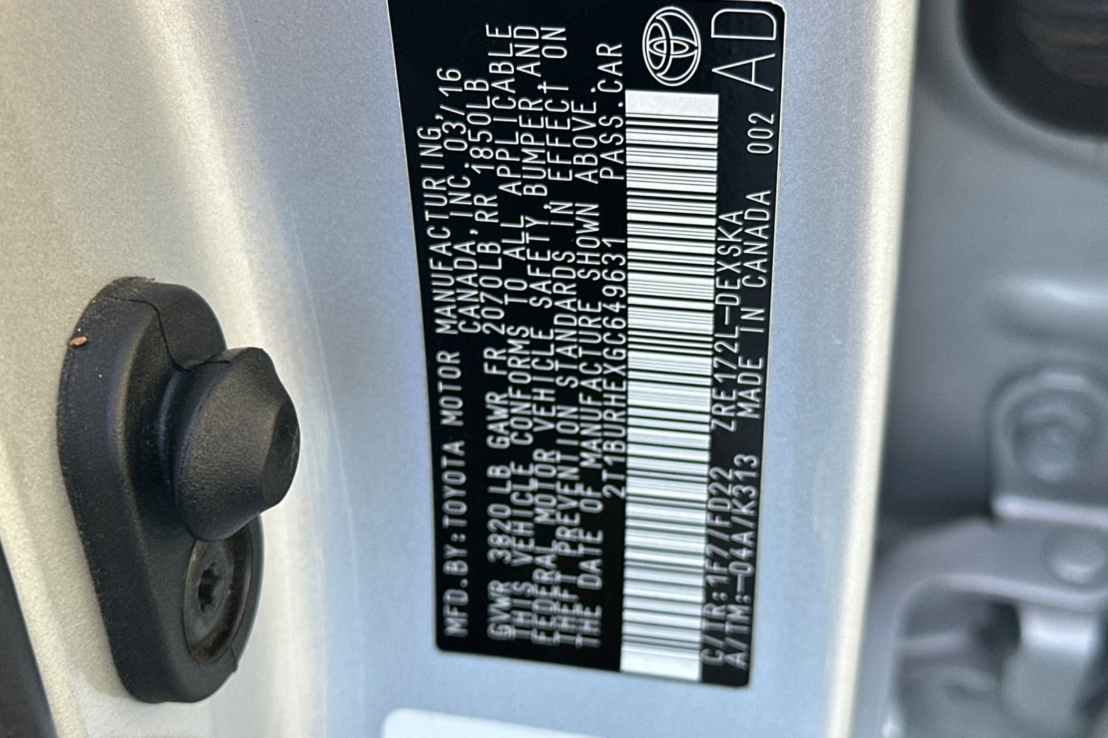 Used 2016 Toyota Corolla S FWD image 25