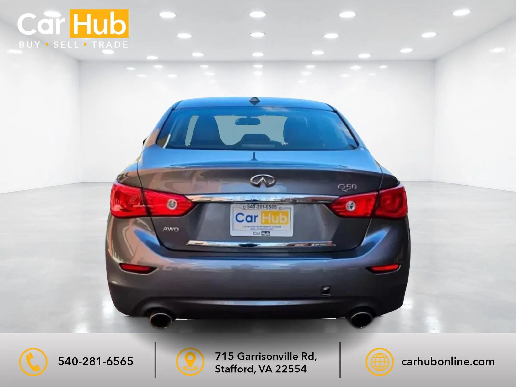 Used 2016 INFINITI Q50 Premium w/ 2.0T Premium Plus Package AWD/4WD image 5