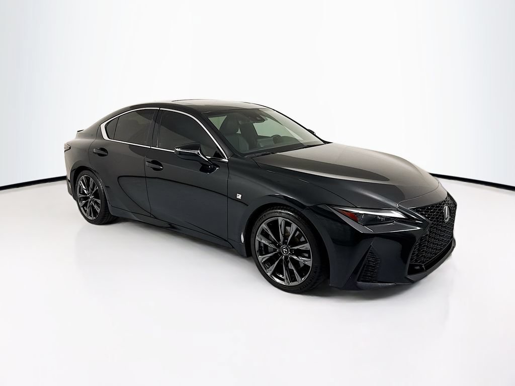 Certified 2023 Lexus IS 350 F Sport w/ Accessory Package RWD image 3