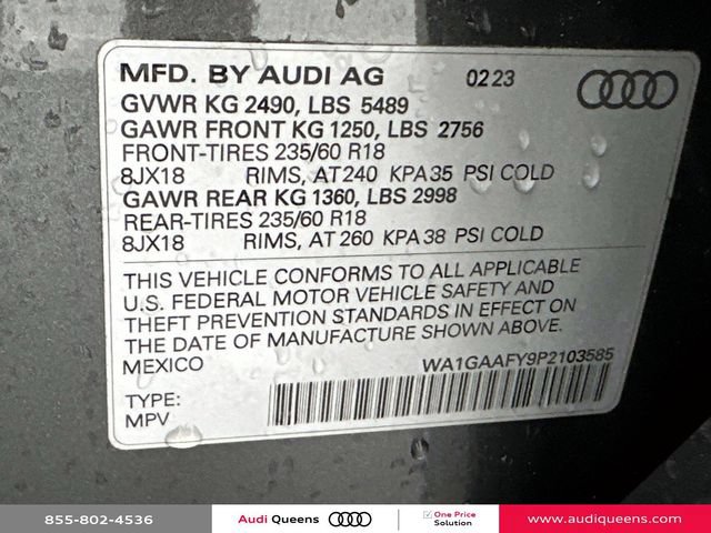 Certified 2023 Audi Q5 2.0T Premium w/ Convenience Package AWD/4WD image 36