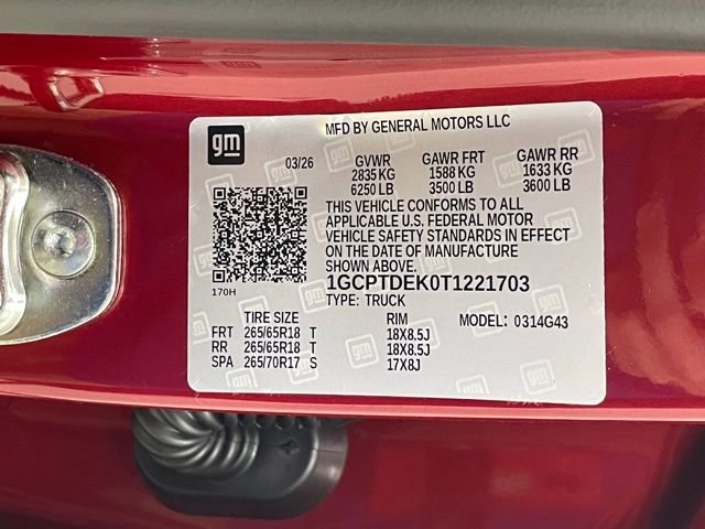 New 2026 Chevrolet Colorado Z71 w/ Z71 Convenience Package 2 AWD/4WD image 26