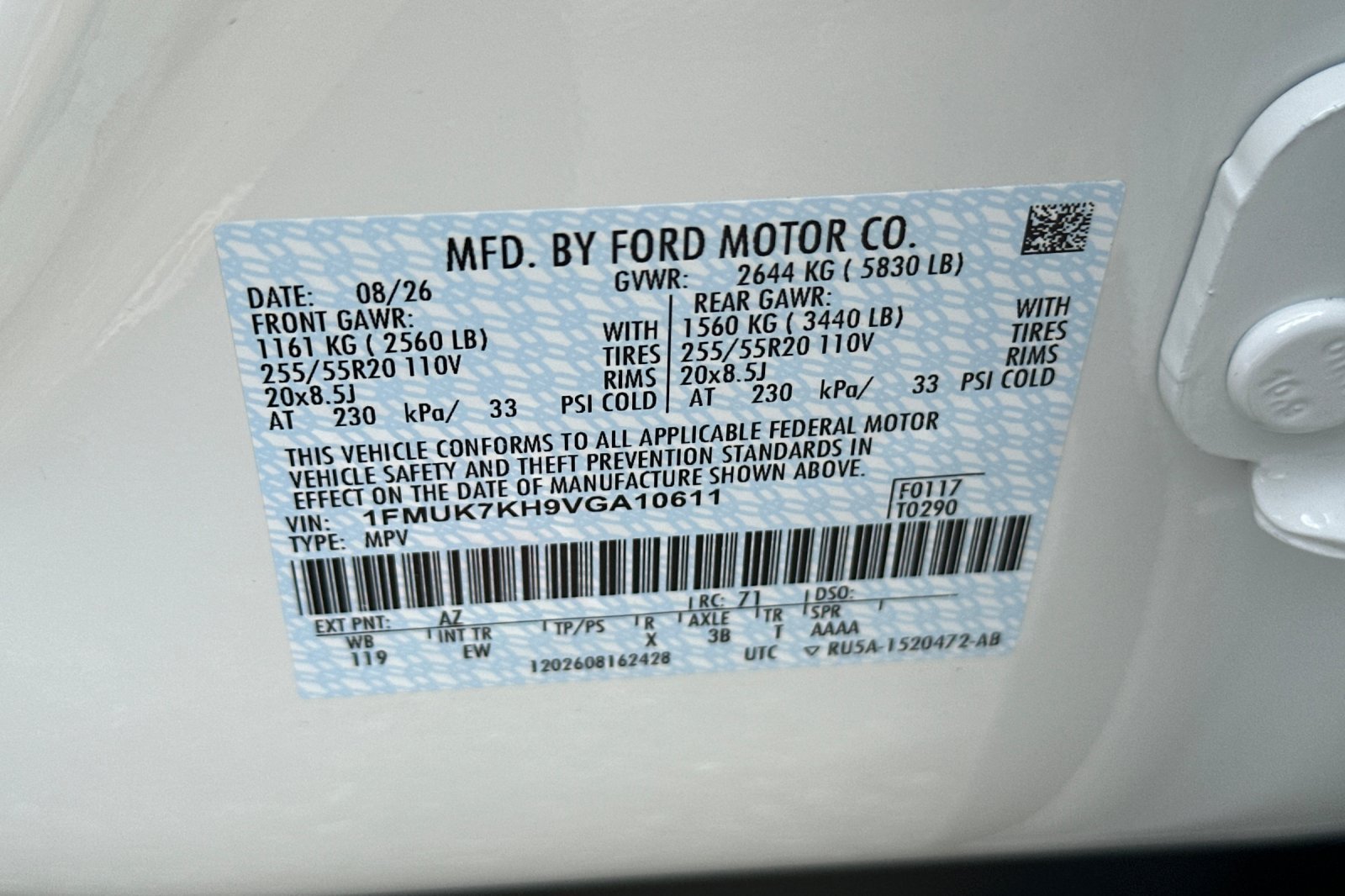 New 2027 Ford Explorer ST-Line w/ Premium Package RWD image 30