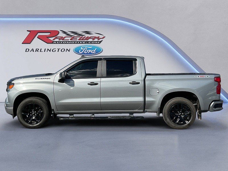 Used 2023 Chevrolet Silverado 1500 Custom w/ LPO, Dark Essentials Package AWD/4WD image 2