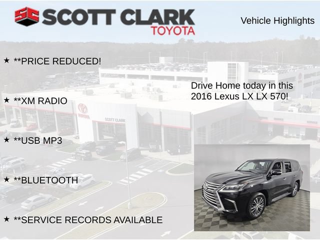 Used 2016 Lexus LX 570 4WD w/ Luxury Package image 8