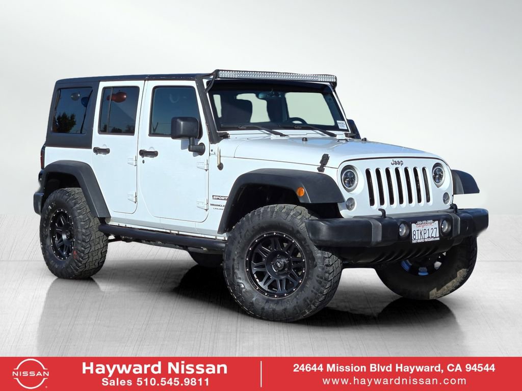 Used 2018 Jeep Wrangler Unlimited Sport S image 1