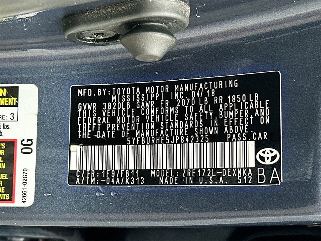 Used 2018 Toyota Corolla L image 27