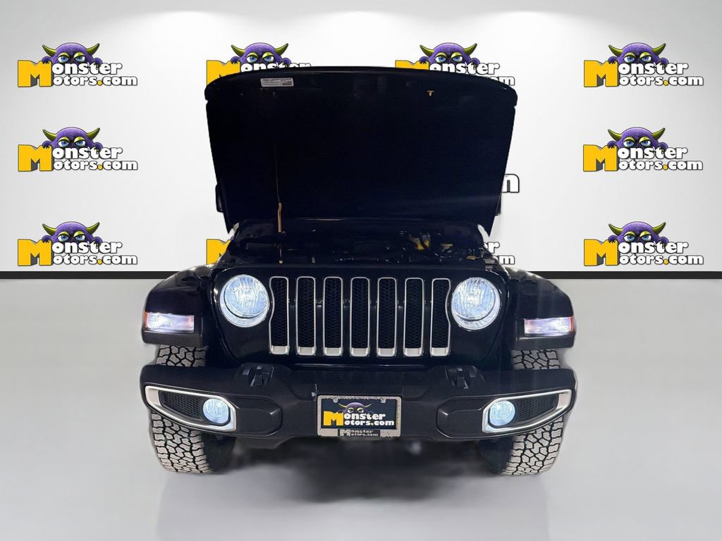 Used 2021 Jeep Wrangler Unlimited Sahara w/ Uconnect 4C Nav & Sound Group AWD/4WD image 29