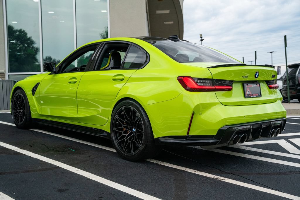 Used 2021 BMW M3 Competition w/ M Carbon Exterior Package RWD image 21